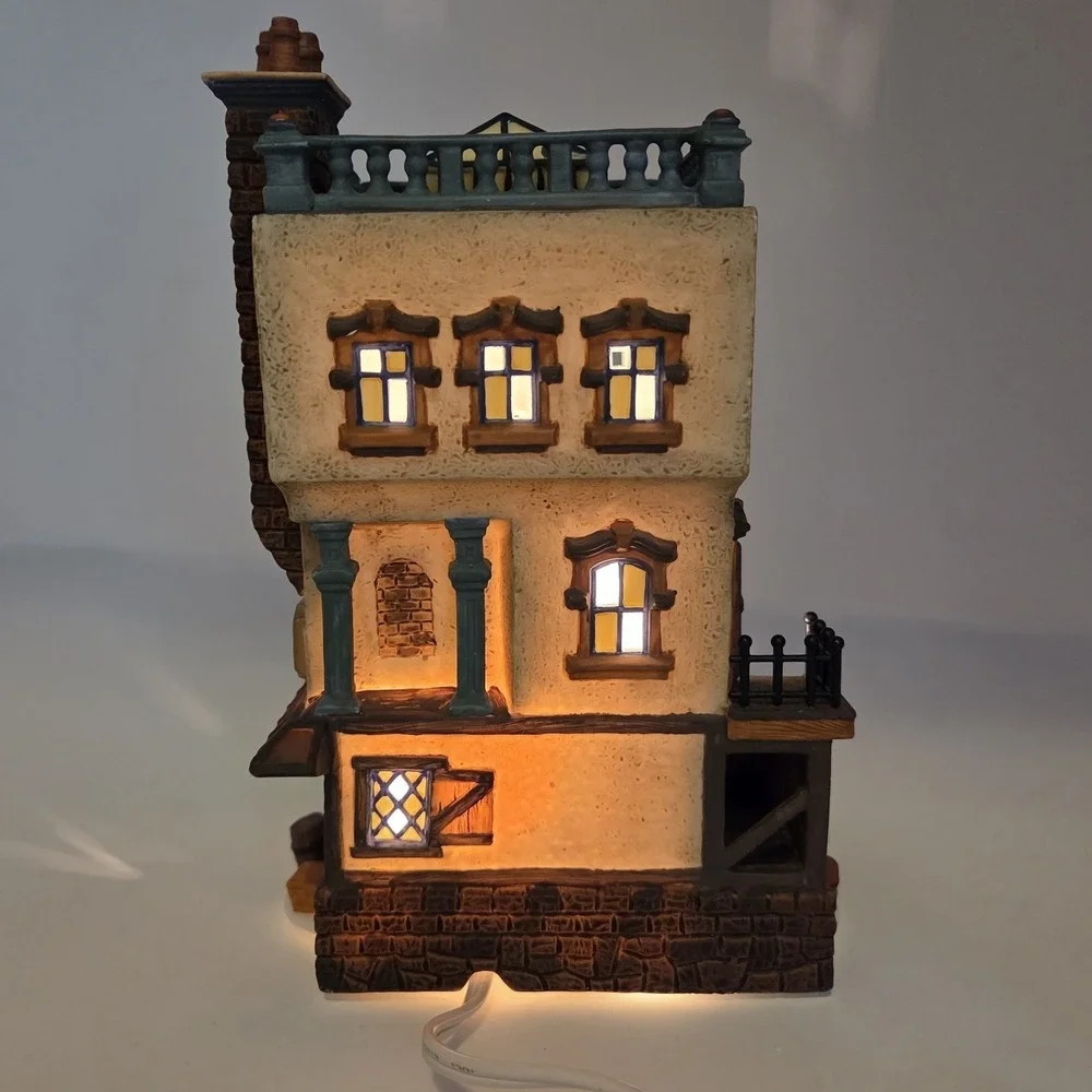 Department 56 Dickens Village Leeds Oyster House Lighted Building 58446 1999